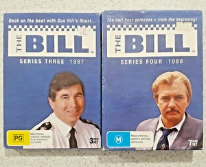 The Bill Complete Series 3 and Complete Series 4 DVD REGION 0 (ALL) - Picture 1 of 5
