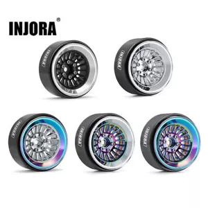 INJORA CNC 1.3 Beadlock Wheels for 1/24 1/18 RC Crawler AX24 SCX24 FCX24 TRX4M - Picture 1 of 31