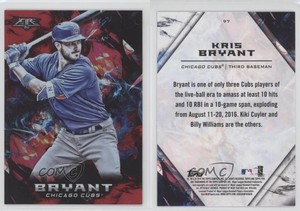 2018 Topps Fire Flame Kris Bryant #97