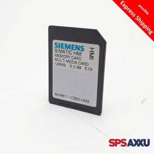 SIEMENS Simatic HMI Memory Card 128MB 6AV6671-1CB00-0AX2 6AV6 671-1CB00-0AX2 E:3 - Bild 1 von 3