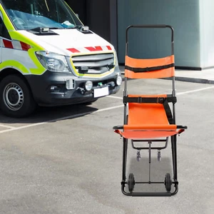 Silla de escalera Silla de evacuación médica plegable Escalera Silla de ruedas - Imagen 1 de 15