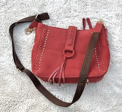 Bolso Bandolera Montana West Nuevo sin Etiquetas Nuevo Cuero Rojo Foto 1 de 4