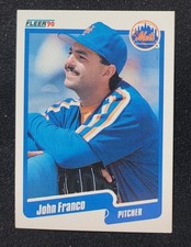 1990 Fleer Update Baseball Card #U-35 John Franco New York Mets 