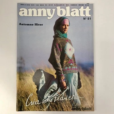 Suéter Anny Blatt Patrón Tejido Revista Otoño Invierno Edición Nº 81 1986 Foto 1 de 4