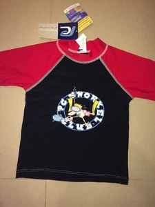 NEW & TAG BOYS swimmers swim rash top shirt UPF 50+ SZ 3 - Picture 1 of 3