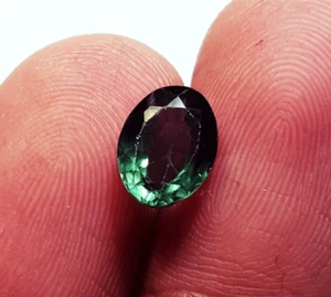 Untreated Unheated 1.85 Ct Natural Green Tourmaline Loose Gemstone Certified - Bild 1 von 6