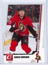 2010-11 Donruss Die-Cut Gems #222 Sergei Gonchar 13/30  *S6390