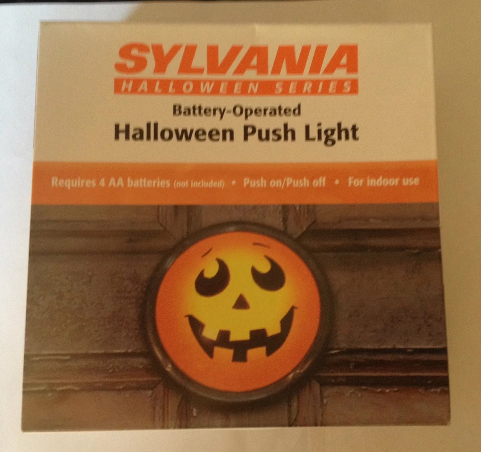 Luz de empuje de Halloween Sylvania Foto 1 de 1