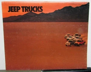 1987 Jeep Pickup Trucks Comanche J10 J20 Original Dealer Sales Brochure - Foto 1 di 10