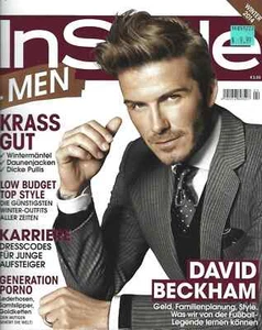 DAVID BECKHAM IN STYLE MEN MAGAZINE DEUTSCHLAND WINTER 2014 - Picture 1 of 3