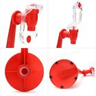 Portable Switch Drinkers Hand Pressure Water Bottle Inverte Durable Water Red