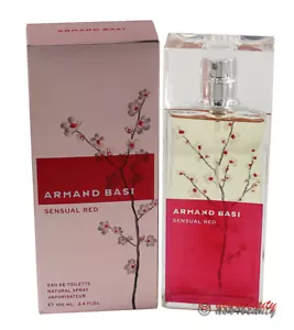 Sensual Red by Armand Basi 3.4 oz/100 ml EDT Spray for Women - New in Box - Picture 1 of 1