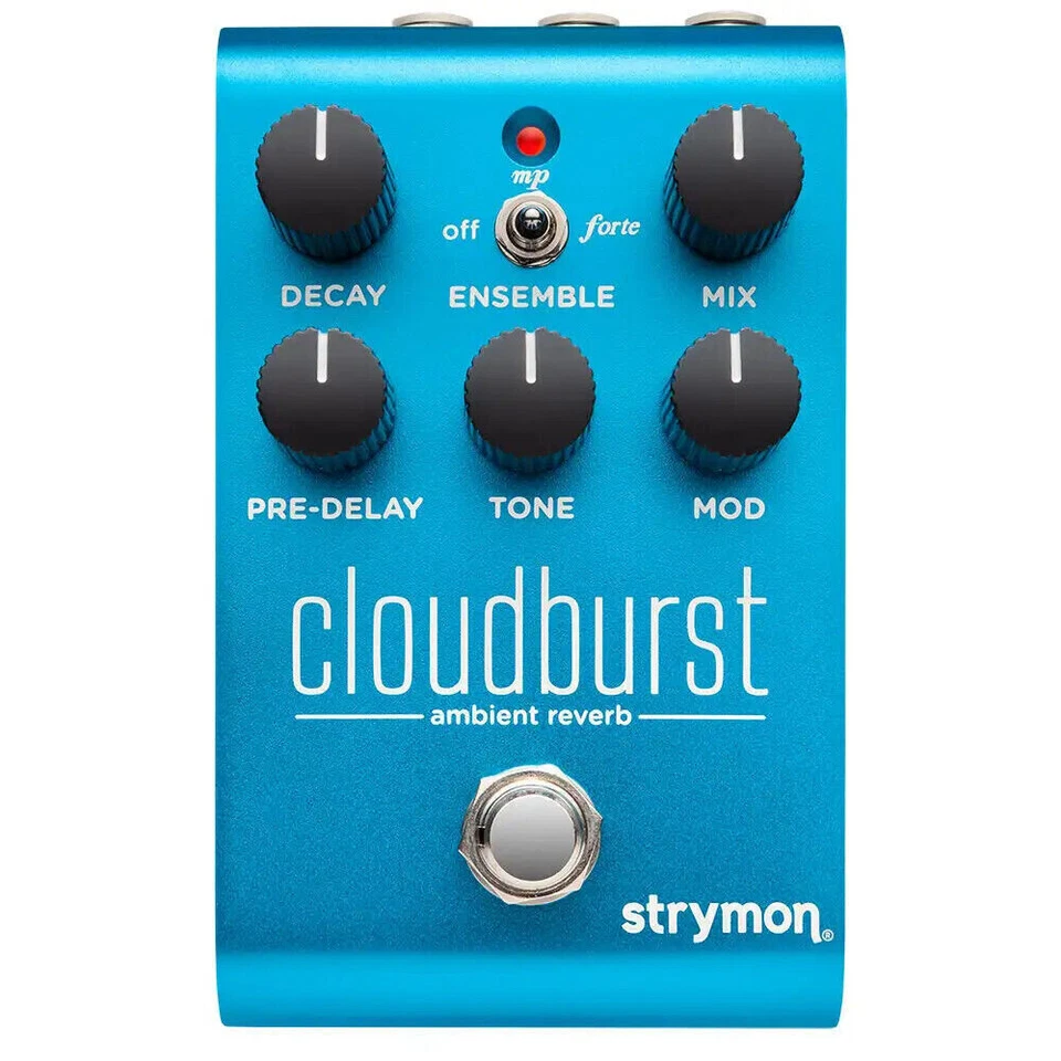 Strymon CLOUDBURST Reverb Pedal - Blue