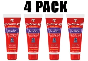 Cortizone 10, 4 PACK, for Lotion for Eczema Maximum Strength, 3.5 oz each x 4 - Picture 1 of 5