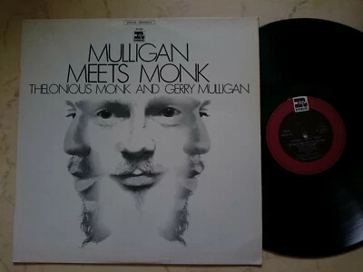 Mulligan Rencontre Monk Même *Rare 60S/70S Vinyle Riverside Français LP* - Photo 1/4