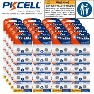 200Pcs LR1130 Batteries AG10 389 LR54 Alkaline 1.5V Coin Cell Watch Calculator - Picture 1 of 6