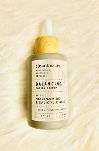 CLEAN BEAUTY Balancing Facial Serum with Niacinamide & Salicylic Acid 2 fl. oz - Picture 1 of 2