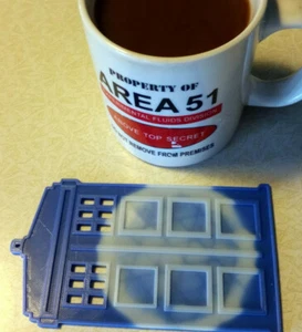 TARDIS Color-Changing Coaster - Picture 1 of 3