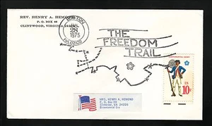 Freedom Trail--Boston, Massachusetts--Cubierta en caché 1975 - Imagen 1 de 1
