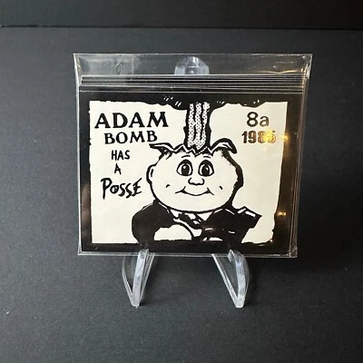 Garbage Pail Kids Under Ground Adam Bomb “Has A Posse” Sticker - Image 1 of 2