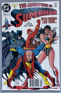 Adventures of Superman #475, DC Comics 1991, VF - Bild 1 von 5