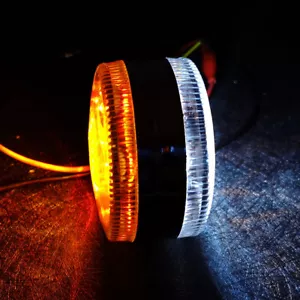 Par de luces LED de señalización trasera de doble cara LED para camión automóvil 24V - Imagen 1 de 3