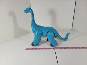 Fisher Price IMAGINEXT Blue Posable Dinosaur Apatosaurus Toy 2010 RETIRED - Picture 1 of 9
