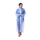 Women Rainwear Waterproof Long Sleeves Hooded Raincoat