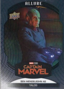 Marvel Allure Black Rainbow Base Card #90 Ben Mendelsohn as Talos