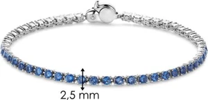 Pulsera Tenis de Plata y Circonitas - Imagen 1 de 1