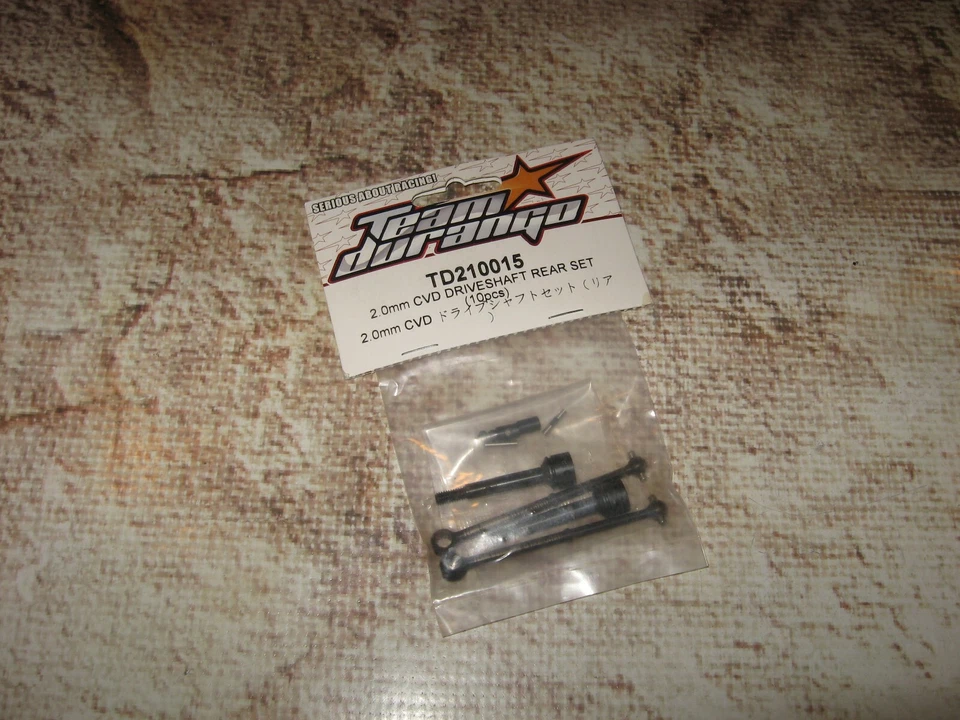 RC Team Durango 2.0mm CVD Driveshaft Rear Set 210015 - Image 1 of 1