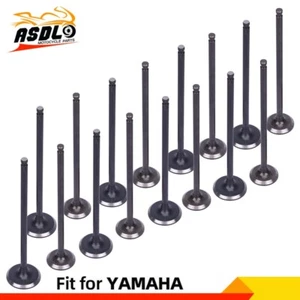8 pares de válvulas de escape de admisión para Yamaha FZR250R FZR250R EXUP ZEEL 3LN-12111-01 - Imagen 1 de 7