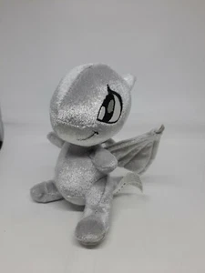 Neopets Plush - Silver Shoyru - 2008 Vintage Plushie Great Condition - Picture 1 of 5