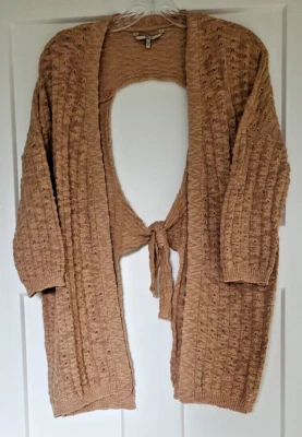 Suéter BKE Manga Larga Hombro Caído ~ Rosa Crema ~ Talla S Foto 1 de 4