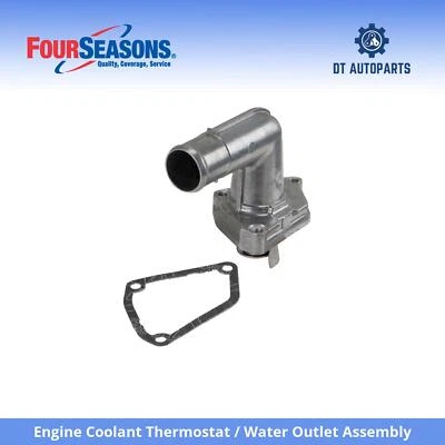 For 2011-17 Nissan Quest Engine Coolant Thermostat / Water Outlet Assy 4 Seasons - Image 1 of 4