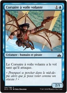 MTG Magic RIX - (x4) Kitesail Corsair/Fliegender Segelkorsair, French/VF - Bild 1 von 1