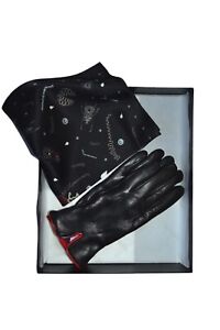Paul Smith Mainline Womens Scarf & Glove Set Bugs “L" Brand New RRP £170
