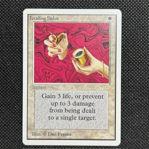 MTG Magic the GatheringHealing Salve Unlimited Edition Common NM  Unplayed - Picture 1 of 2
