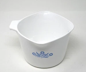 Corning Ware P-55-B Blue Cornflower 1 QT Sauce Maker Measuring Cup Batter Bowl - Picture 1 of 5