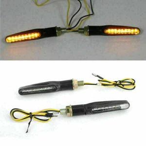 M10 Motorcycle Turn Signal Indicator Light Blinker Scooter Chopper Cafe Racer E6 - Picture 1 of 9