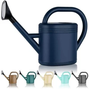 Dyiom Garden Watering Can 1 Gal. Shower Wand Nozzle w/ Sprinkler Head Blue - Picture 1 of 7