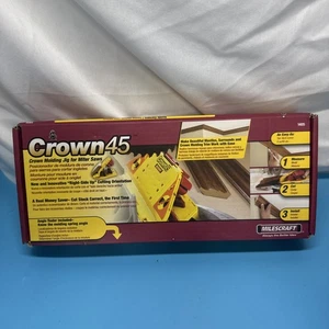 Milescraft Crown45 Crown Molding Jig Tool for Miter Saws #1405 Angle 38°/45°/52° - Picture 1 of 13