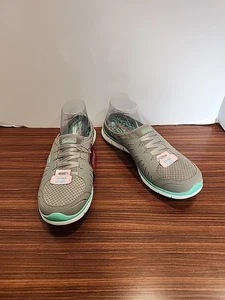 Skechers Sport No Limits Slipper Pantolette Sneaker Slides Damen Gr. 10 Grau 22752 - Bild 1 von 8
