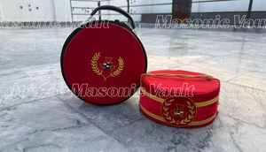 Masonic York Rite Royal Arch Grand Past High Priest Crown With Case All Sizes - Picture 1 of 5
