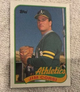 1989 Topps - Jim Corsi #292 (RC) - Picture 1 of 1
