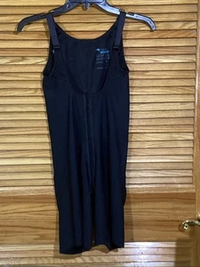 Marena Recovery Women’s Size Large Black Short One Piece Girdle CW-614 - Picture 1 of 4