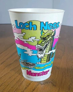 7-11 Monster Series ~ The "Loch Ness" Monster ~ Plastic Slurpee Cup ~ 1970’s - Picture 1 of 5