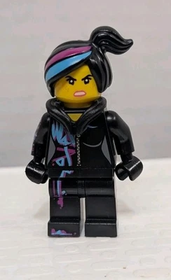 LEGO Lucy Wyldstyle Minifigure Open Mouth Hood Down The LEGO Movie Toy - Image 1 of 2