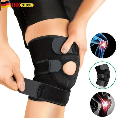 Orthopädische Kniebandage Kniestütze Schutz Sport Bandage Klettverschluss Knie - Bild 1 von 4