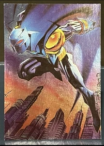 1995 Pepsi DC Cards Metallic BATMAN 12/12 Mexico Trading Card See Pics - Picture 1 of 2